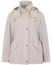 Moorer - Lightweight Hooded Jacket - Lyst