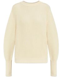 Victoria Beckham - Ribbed Relaxed-Fit Jumper - Lyst