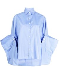 Kolor - Layered Puff-sleeve Shirt - Lyst