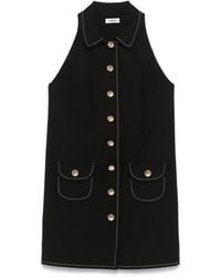 Sandro - Shirt Mini Dress - Lyst