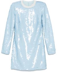 Self-Portrait - Sequin Mini Dress - Lyst