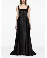 Atu Body Couture - Abendkleid Aus Samt Mit V-Ausschnitt Hinten - Lyst