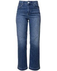Liu Jo - Vaqueros Acampanados Con Strass - Lyst