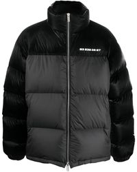 VTMNTS - Two-Tone Feather-Down Jacket - Lyst