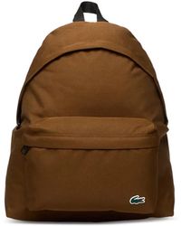 Lacoste - Croc Rucksack Mit Logo-Patch - Lyst