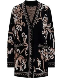 Etro - Wool Cardigan - Lyst