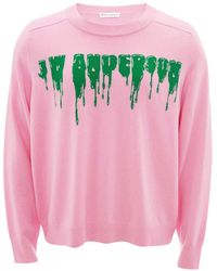 JW Anderson - Pullover mit Slime-Logo - Lyst