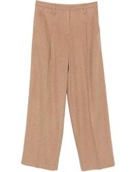 By Malene Birger - Pleated Belt-Loops Trousers - Lyst