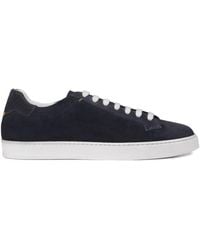 Doucal's - Suede Lace-Up Sneakers - Lyst
