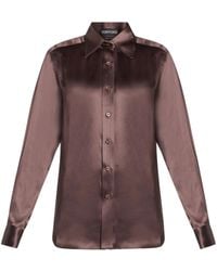 Tom Ford - ボタン シルクシャツ - Lyst
