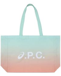 A.P.C. - Bolso shopper Diane con estilo sombreado de x ASICS - Lyst