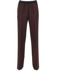 Ermanno Scervino - Pantaloni Con Vita Elasticizzata - Lyst