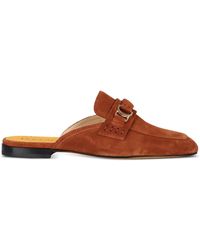 Doucal's - Suede Mules - Lyst