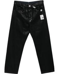 Maison Mihara Yasuhiro - Two-Tone Coated Jeans - Lyst