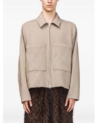 Song For The Mute - Patch-Pocket Cropped Jacket - Lyst