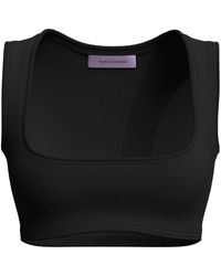MACCAPANI - Perfect スクエアネック トップ - Lyst