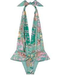 Versace - Costume Da Bagno Underwater Barocco - Lyst