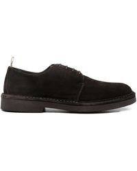 STURLINI FIRENZE - Suede Lace-Up Derby Shoes - Lyst