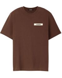 Jacquemus - Le T-Shirt Gros Grain - Lyst