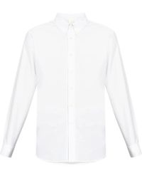 Givenchy - Button-Down-Hemd Aus Baumwolle - Lyst