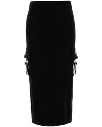 Blumarine - Maxi-Rok Met Cargo Zak - Lyst