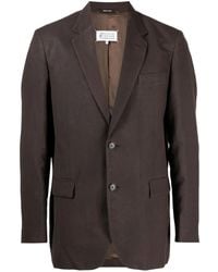 Maison Margiela - Sakko Mit Fallendem Revers - Lyst