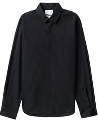 Noir Kei Ninomiya - Long-Sleeved Cotton Shirt - Lyst
