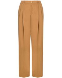 Moschino - Pleat-Detail Tailored Trousers - Lyst