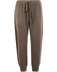 Uma Wang - Drawstring Knitted Trousers - Lyst