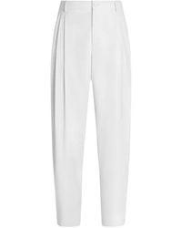 Dolce & Gabbana - Micro-Rib Trousers - Lyst