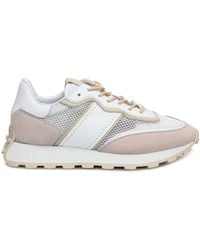 Tod's - Sportiva Run Leather Sneakers - Lyst