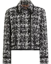 Dolce & Gabbana - Wool-Blend Check Double-Breasted Jacket - Lyst