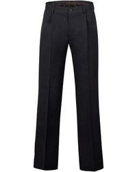 Moorer - Silk Pleated Trousers - Lyst
