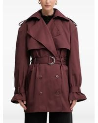 Bardot - Aster Belted Trench Coat - Lyst