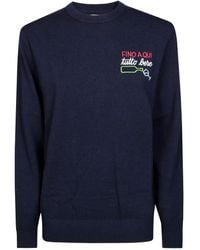 MC2 Saint Barth - Embroidered Sweater - Lyst