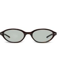 Gentle Monster - La Cha T1 Oval-Frame Sunglasses - Lyst