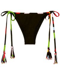 Emilio Pucci - Tie-fastening Bikini Bottoms - Lyst