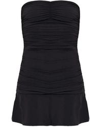 Bondeye - Ruched Bare Dress - Lyst