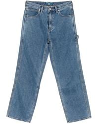 SPORT b. by agnès b. - Logo-Embroidered Jeans - Lyst