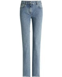 Balmain - Bootcut Faded Denim Jeans - Lyst