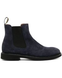 Doucal's - Slip-on Suede Ankle Boots - Lyst