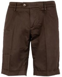 Re-hash - Pleated Turn-Up Shorts - Lyst