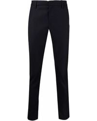 Dondup - Straight-Leg Virgin Wool Trousers - Lyst
