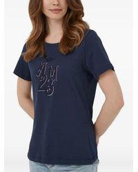 Aeronautica Militare - Embroidered Logo T-Shirt - Lyst