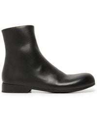 Marsèll - Calf Leather Ankle Boots - Lyst