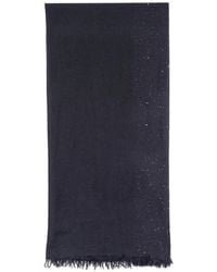 Faliero Sarti - Sciarpa Kundy Con Frange E Paillettes - Lyst