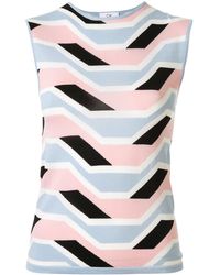 Calvin Klein Top smanicato - Blu