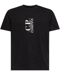 C.P. Company - T-Shirt À Logo Imprimé - Lyst