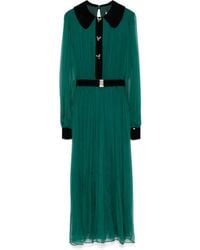 Nissa - Robe Mi-Longue À Taille Ceinturée - Lyst