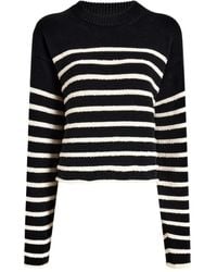 Proenza Schouler - Striped Cropped Sweater - Lyst